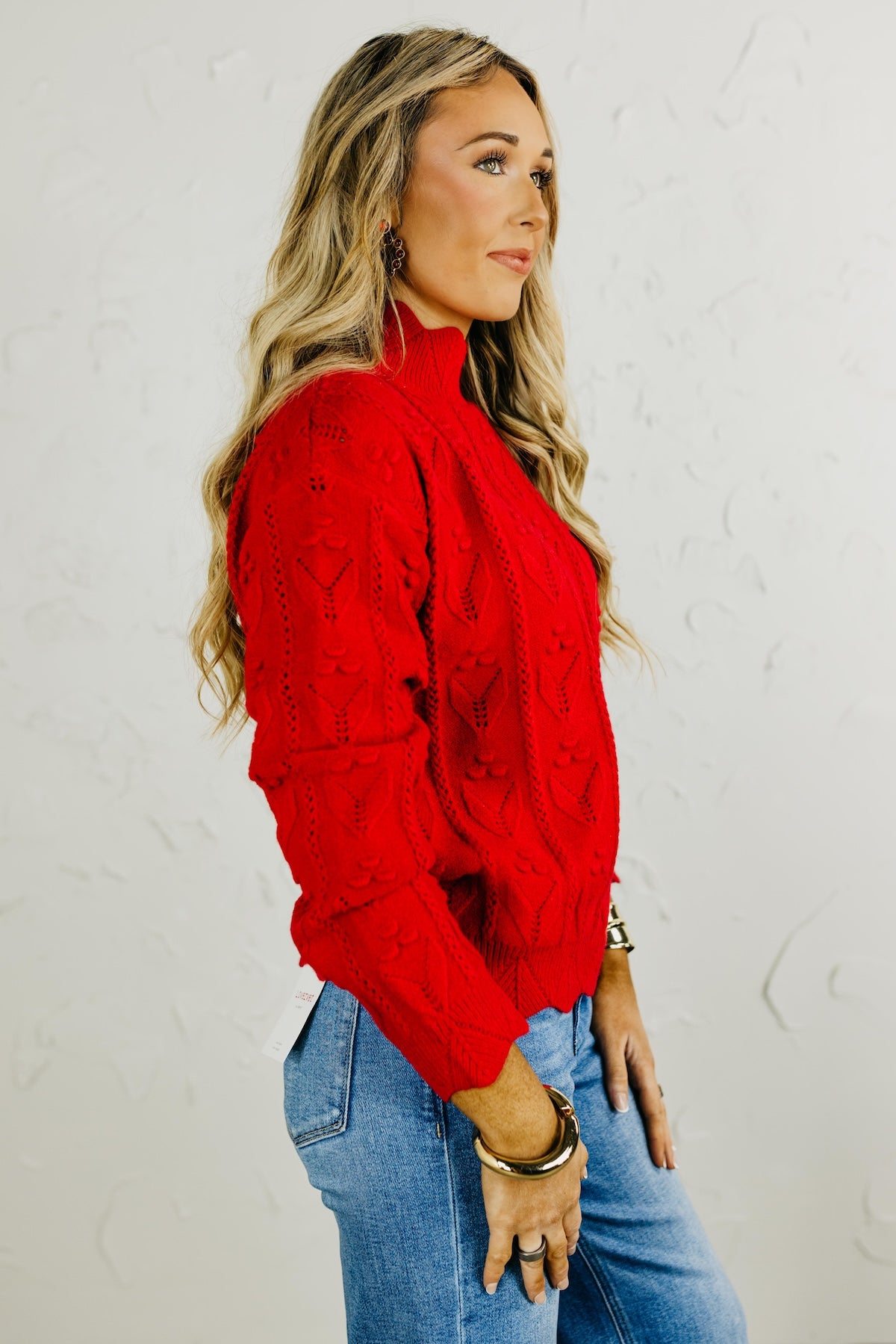 The Savannah Scallop Hem Sweater