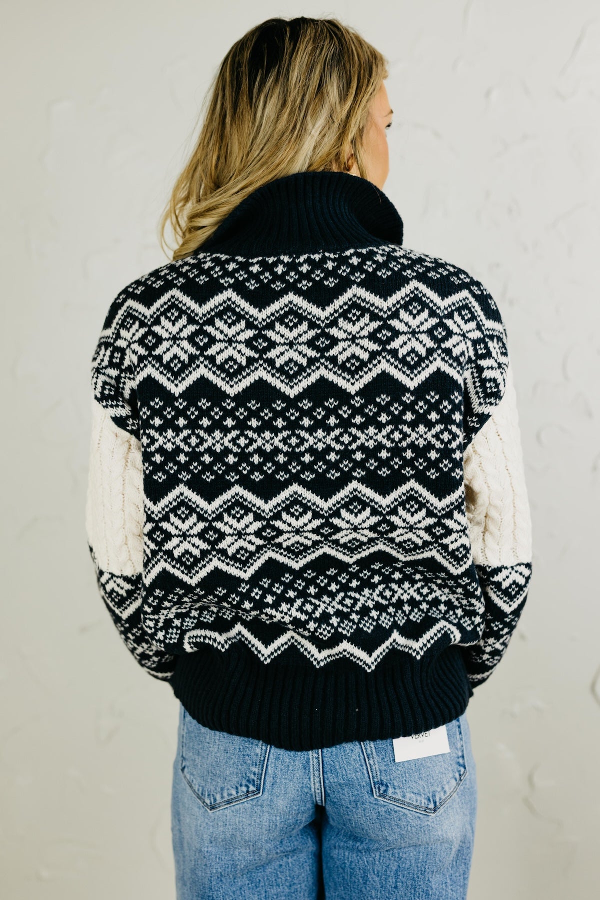 The Brooklyn Quarter Zip Sweater