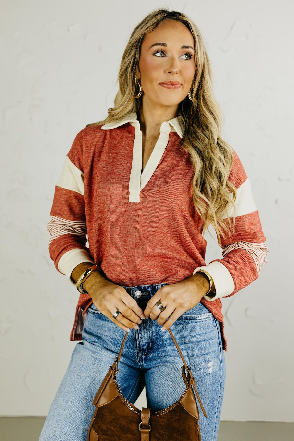 The Natalie Brushed Pullover Top
