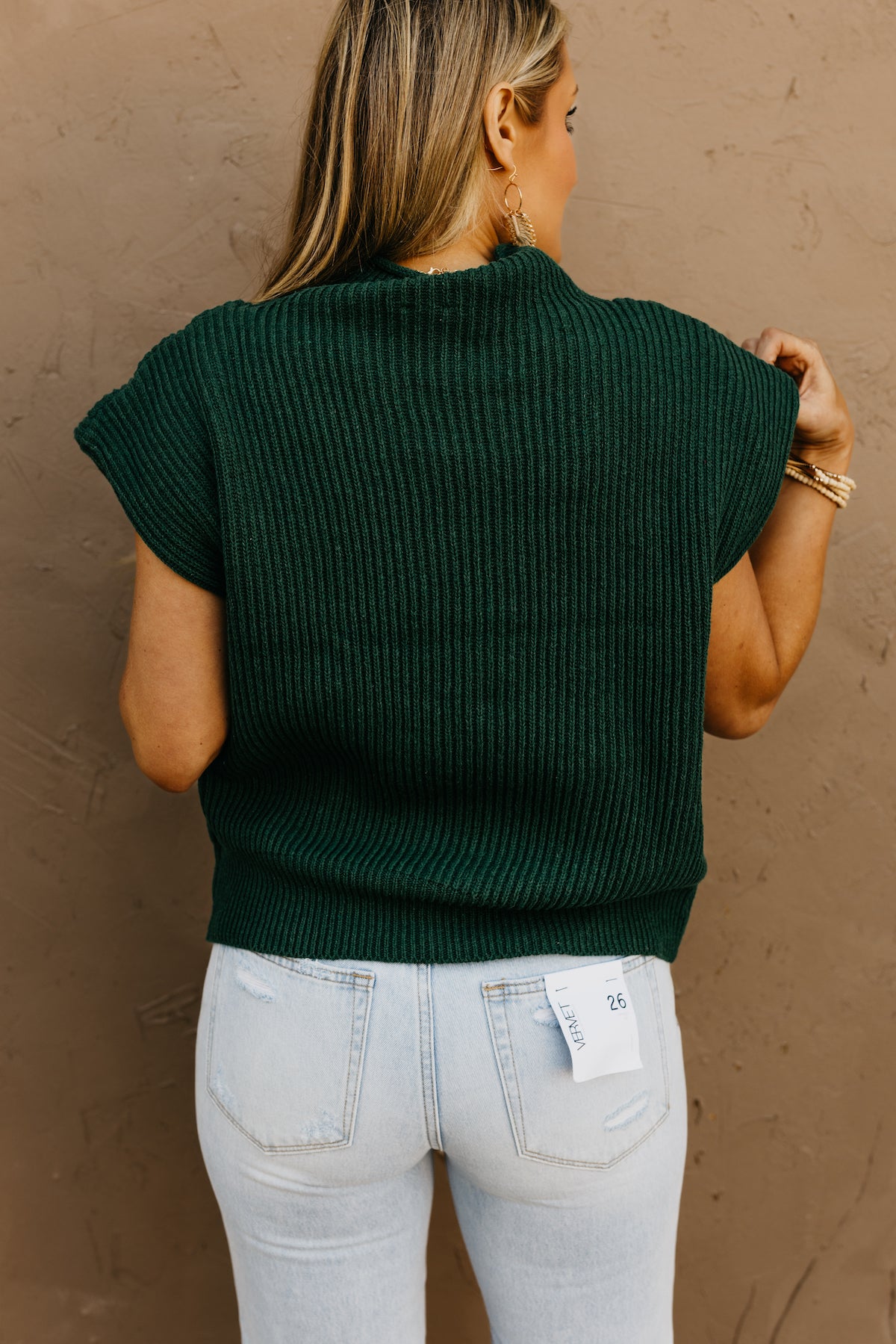 The Estrella Sleeveless Sweater  - FINAL SALE