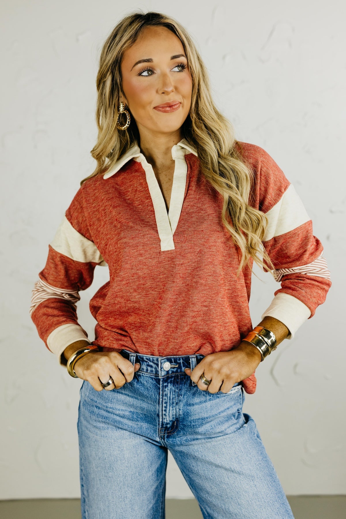 The Natalie Brushed Pullover Top