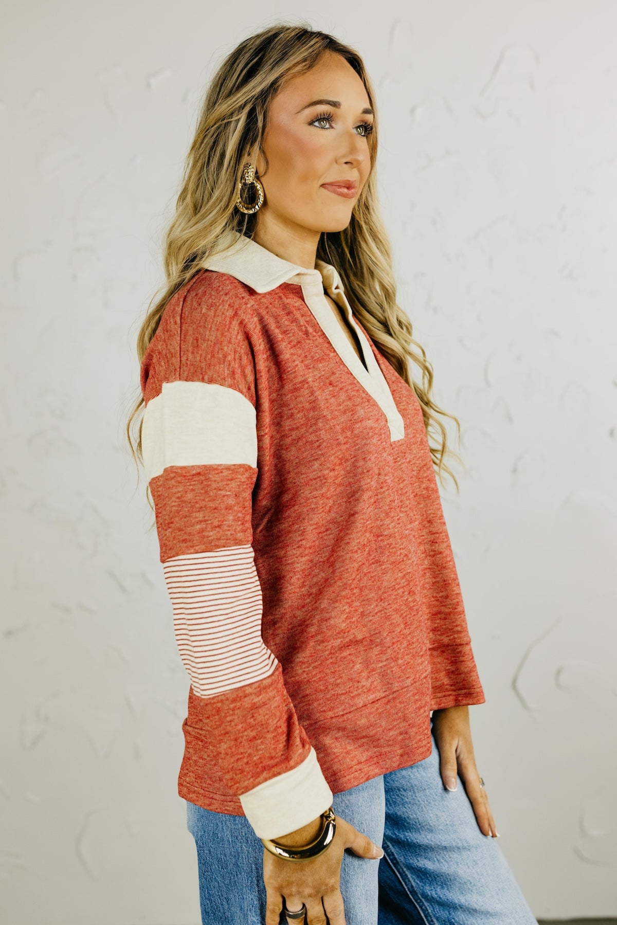 The Natalie Brushed Pullover Top