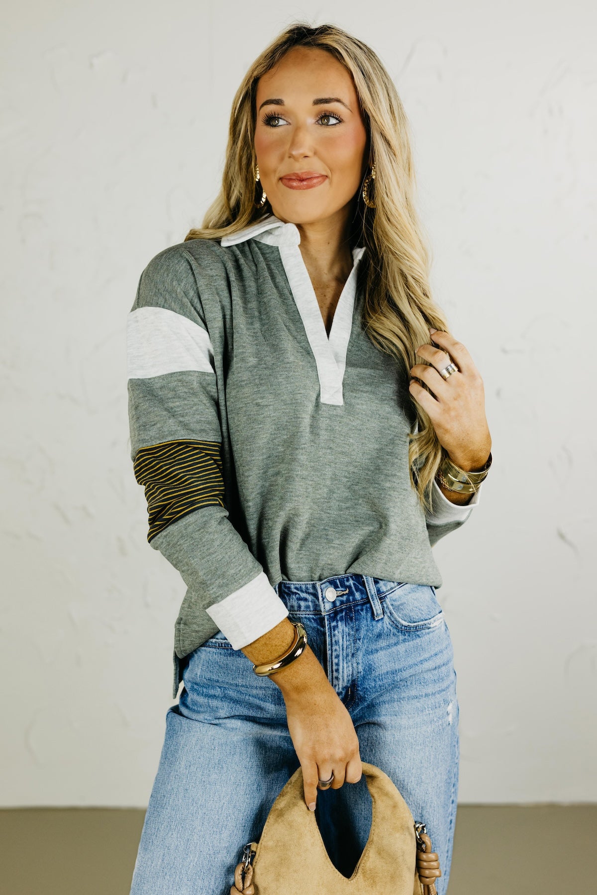 The Natalie Brushed Pullover Top