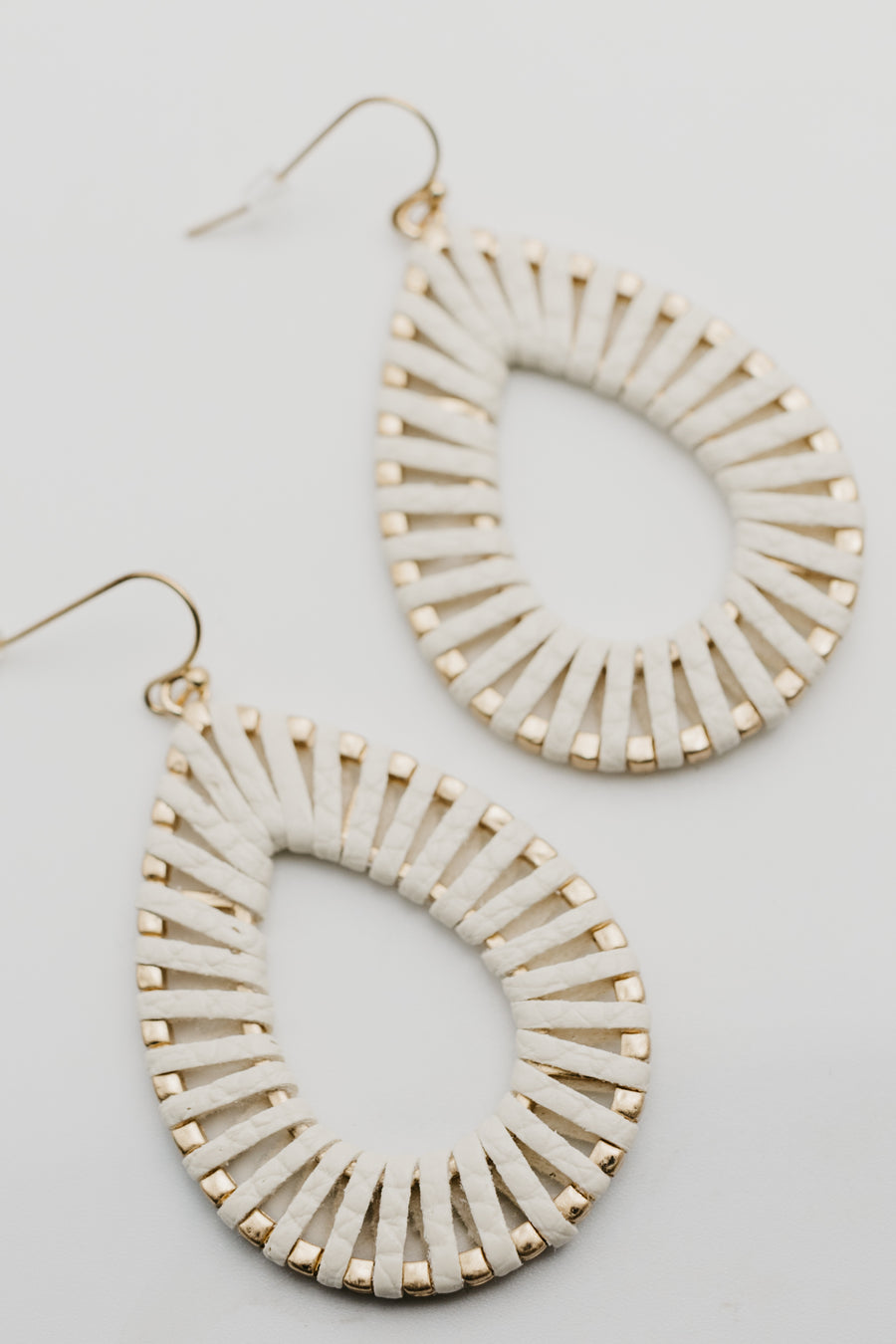 The Octavias Woven Teardrop Earring