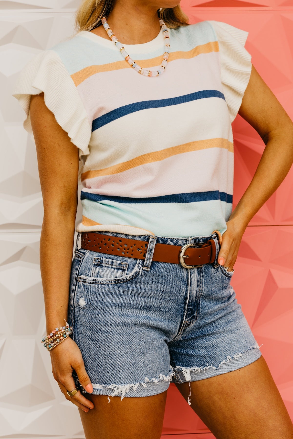 The Josie Cut Out Belt