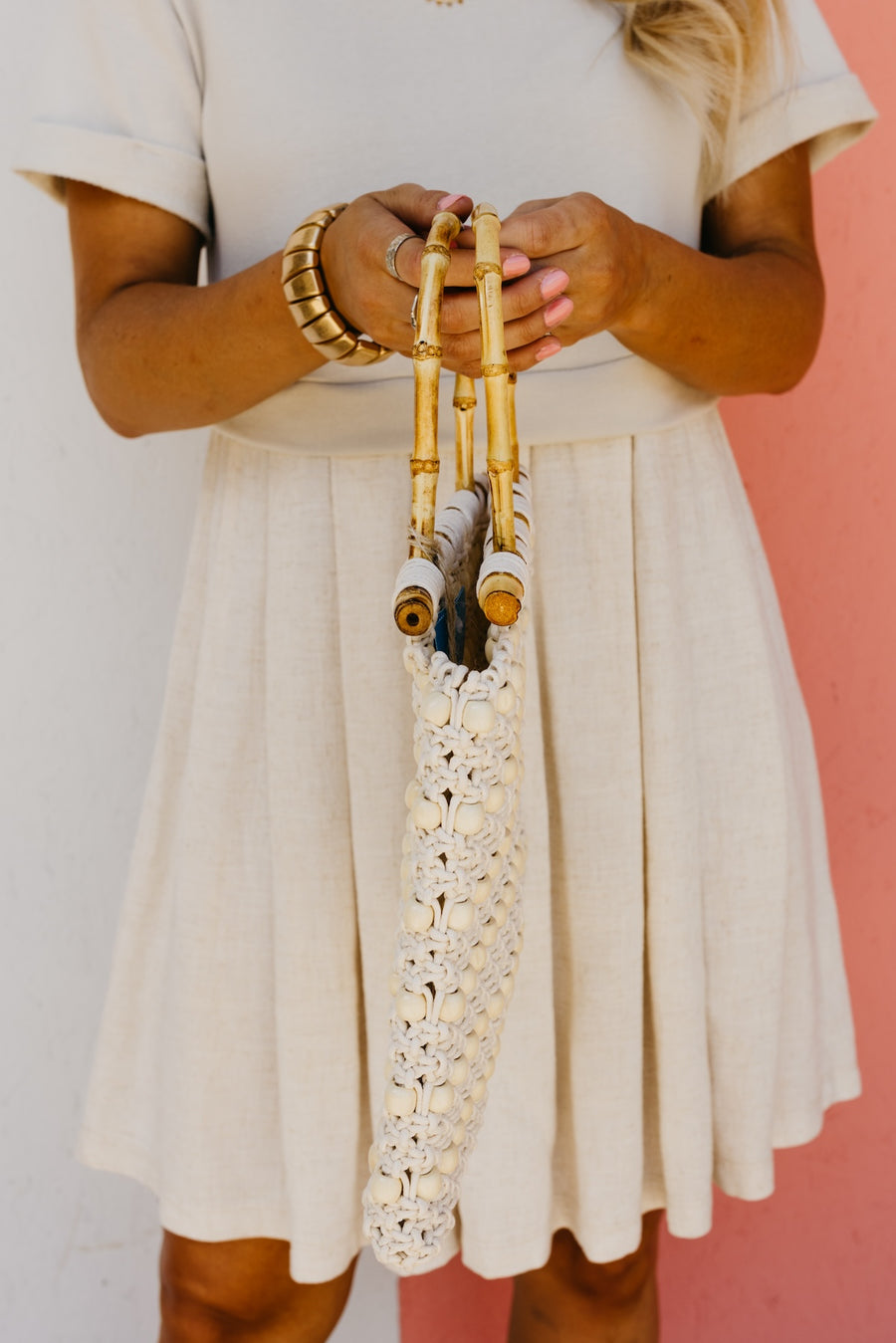 The Tamara Woven Rope Handbag