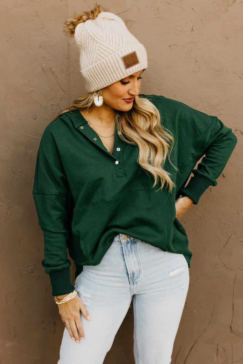 The Stella Hooded Pullover Sweatshirt