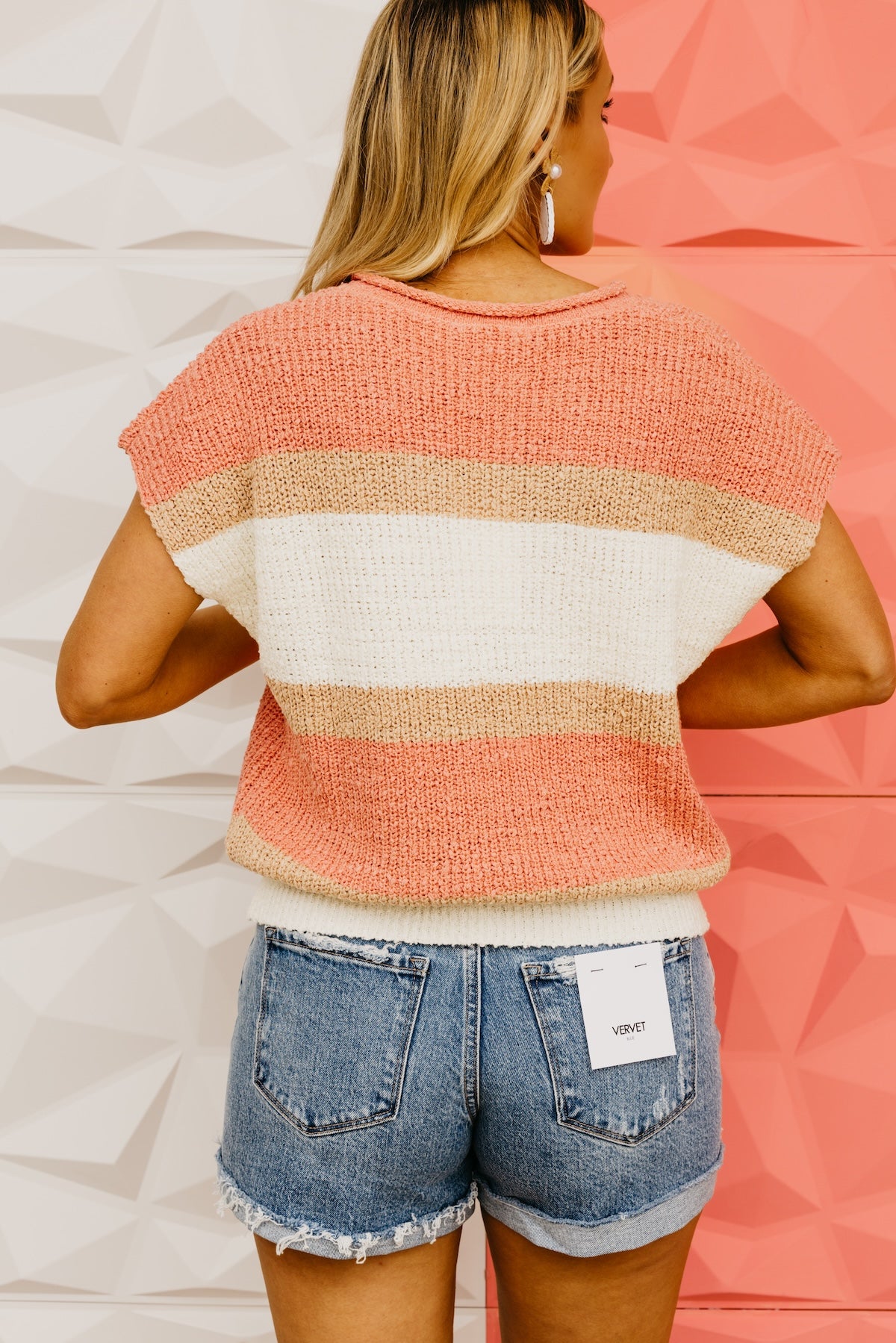 The Colt Color Block Raglan Sweater Top