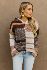 The Chandler Bell Sleeve Hooded Sweater