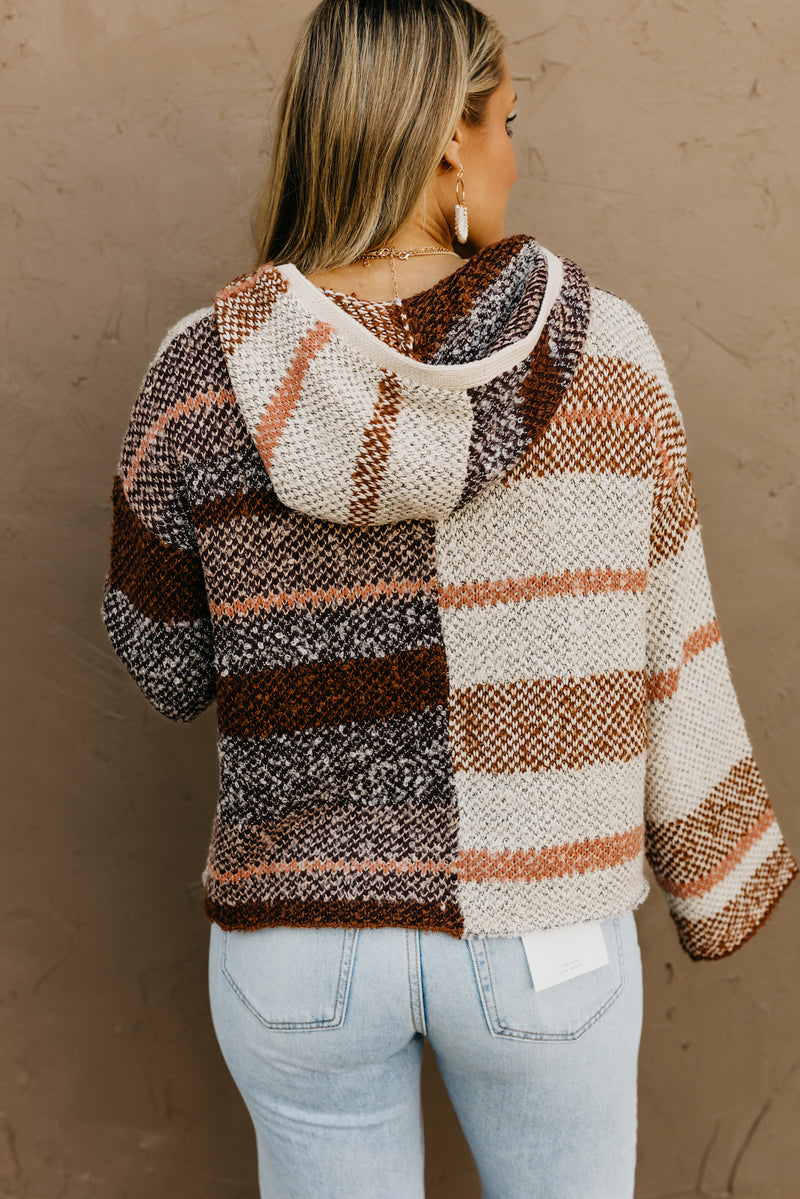 The Chandler Bell Sleeve Hooded Sweater