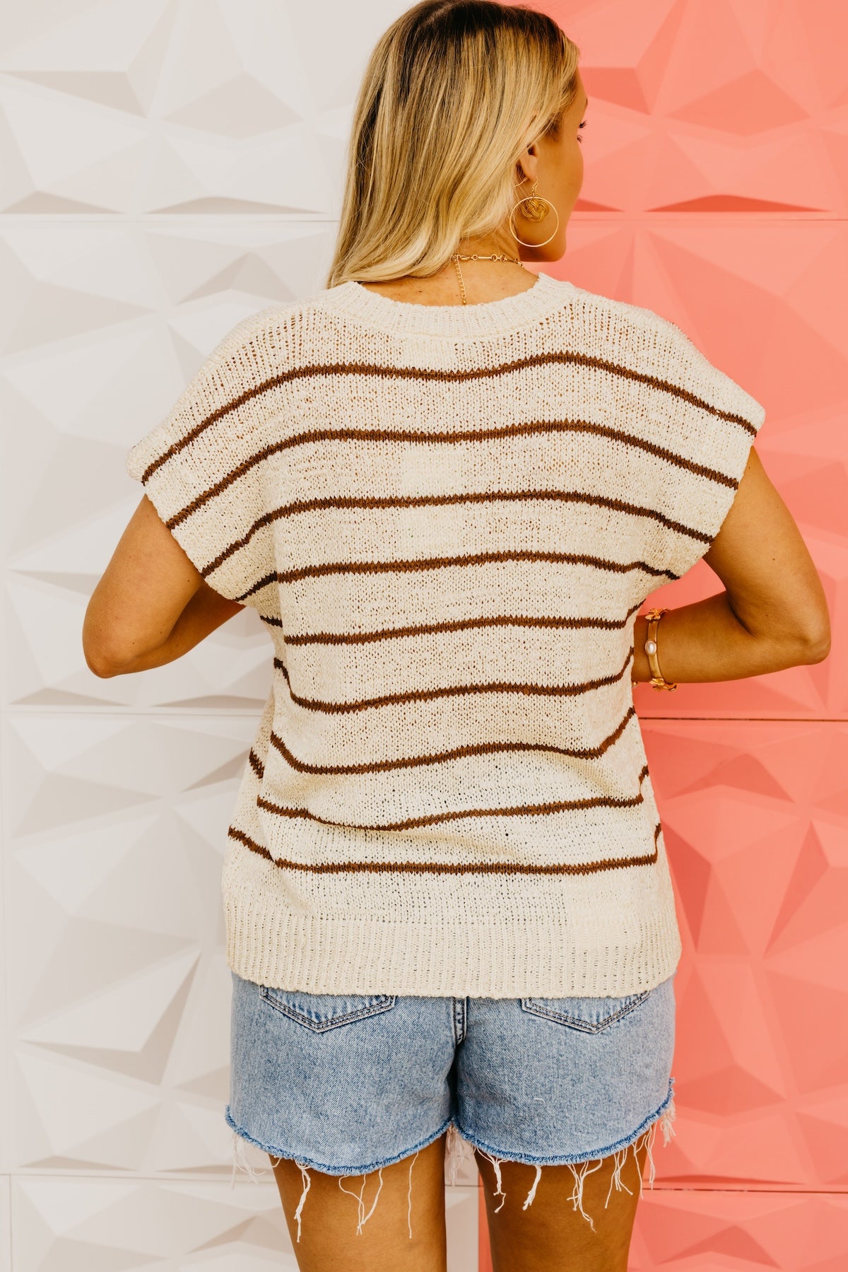 The Mariana Striped Sweater Top