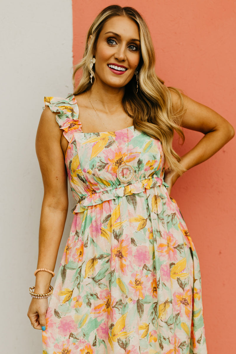 The Zaylee Floral Puff Sleeve Blouse