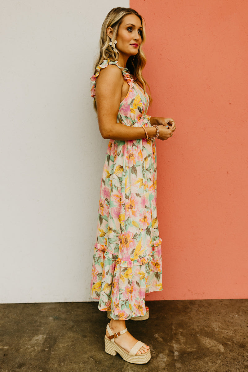 The Zaylee Floral Puff Sleeve Blouse