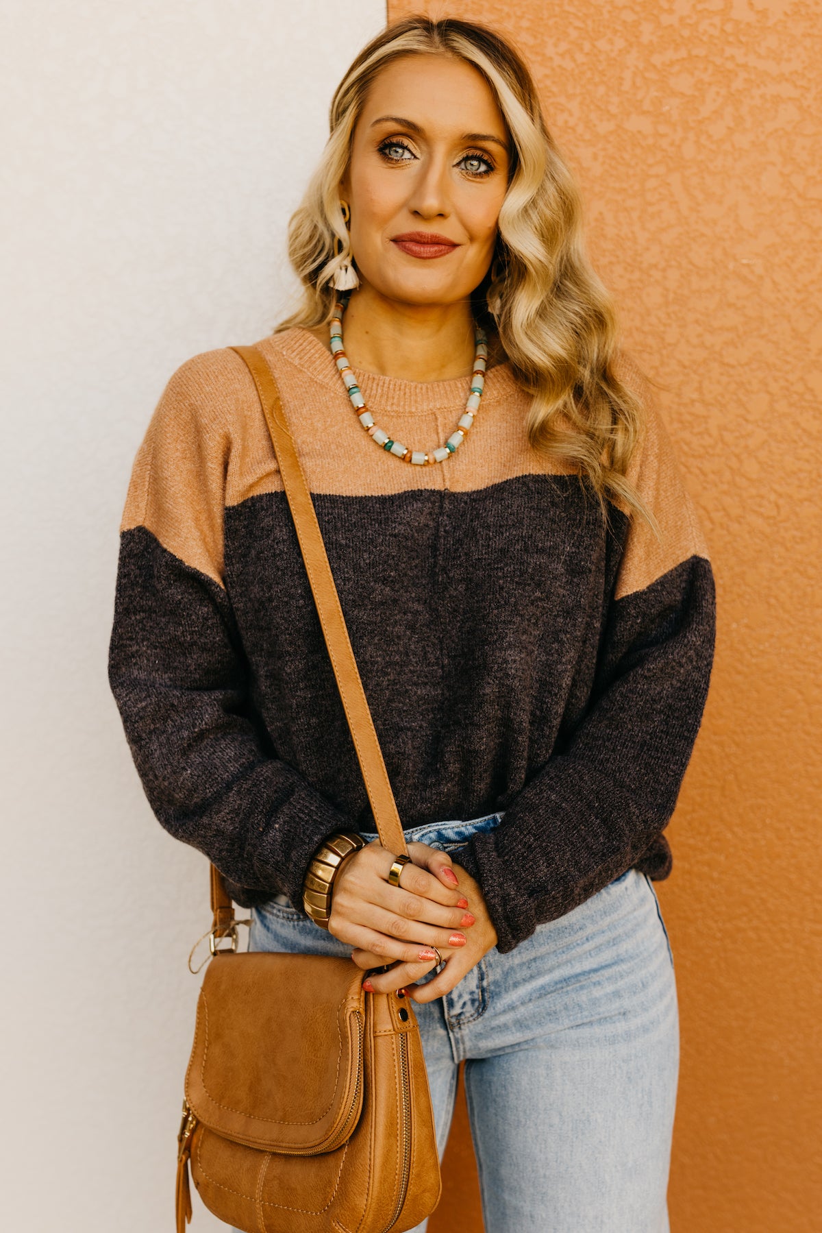 The Kelvin Color Block Sweater