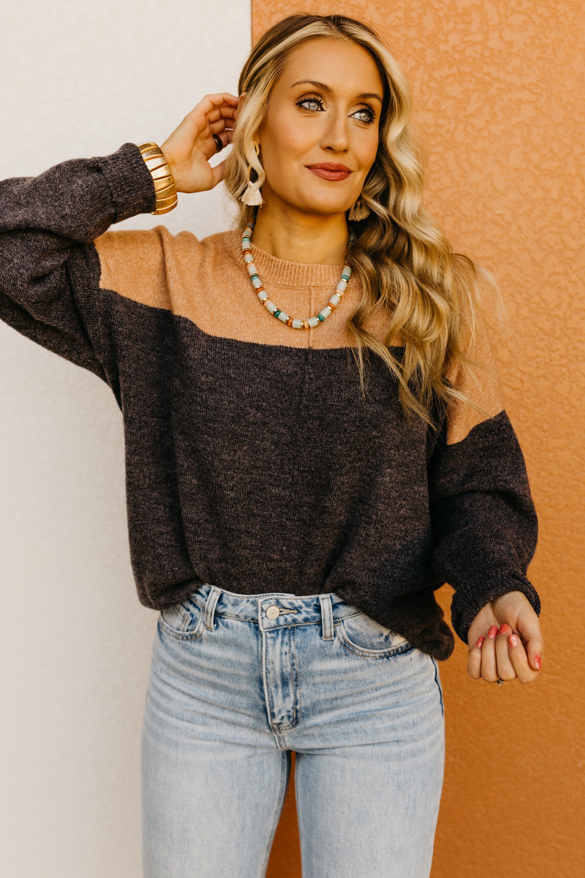 The Kelvin Color Block Sweater