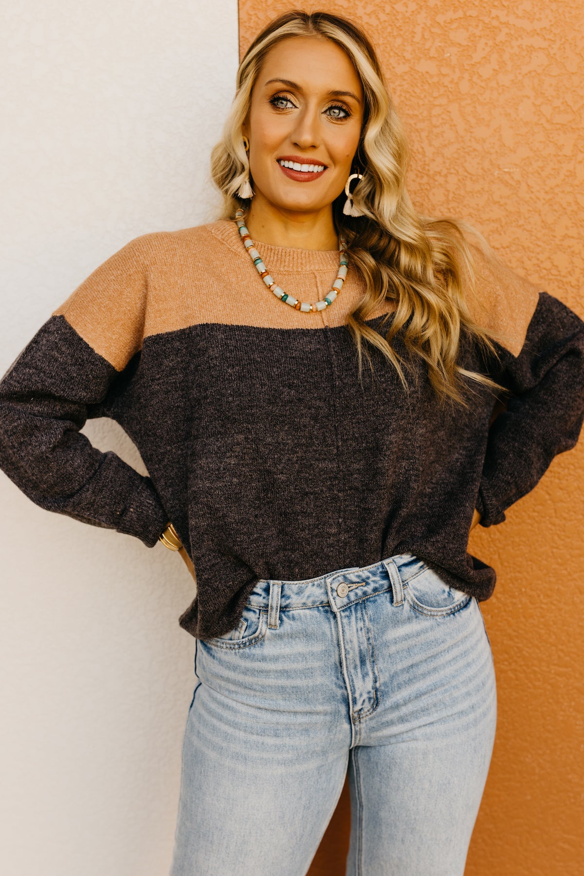 The Kelvin Color Block Sweater