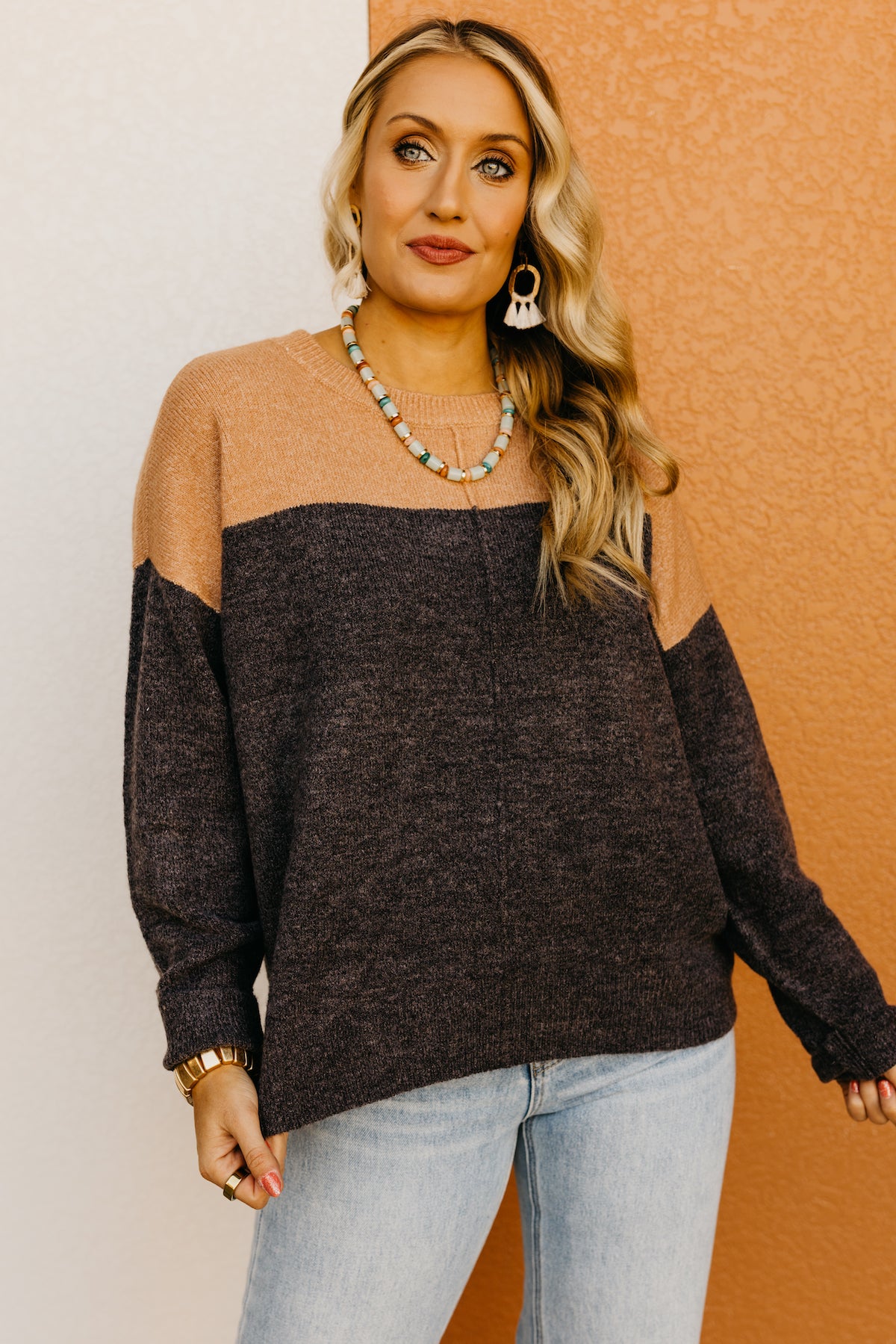 The Kelvin Color Block Sweater
