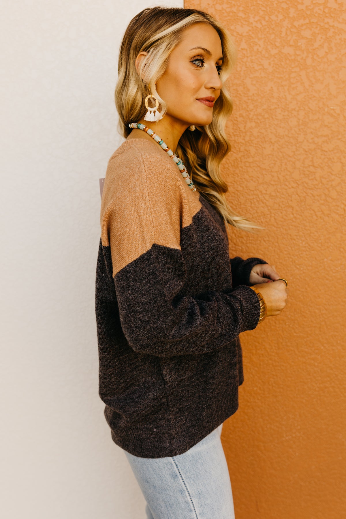 The Kelvin Color Block Sweater