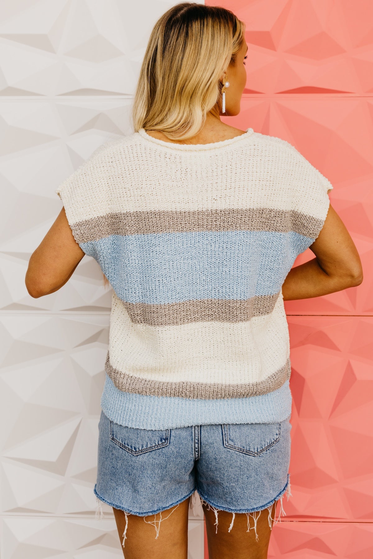 The Colt Color Block Raglan Sweater Top