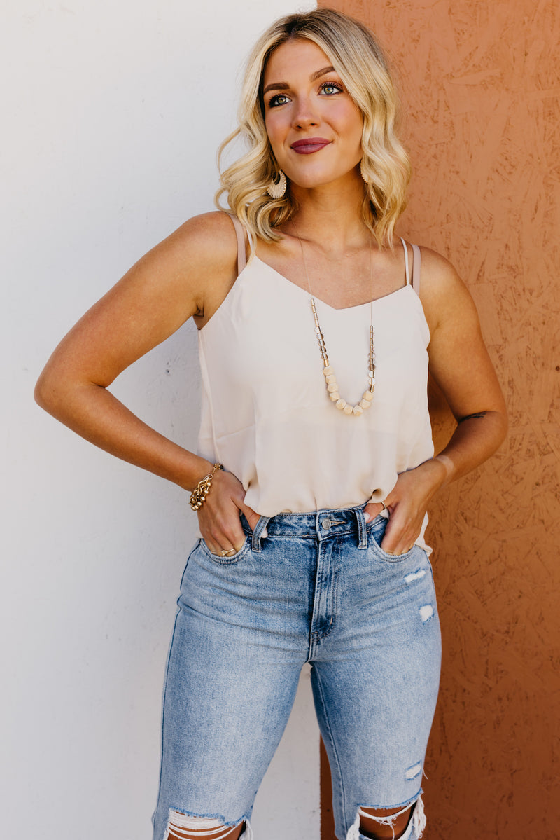 The Ellie Cross Strap Camisole