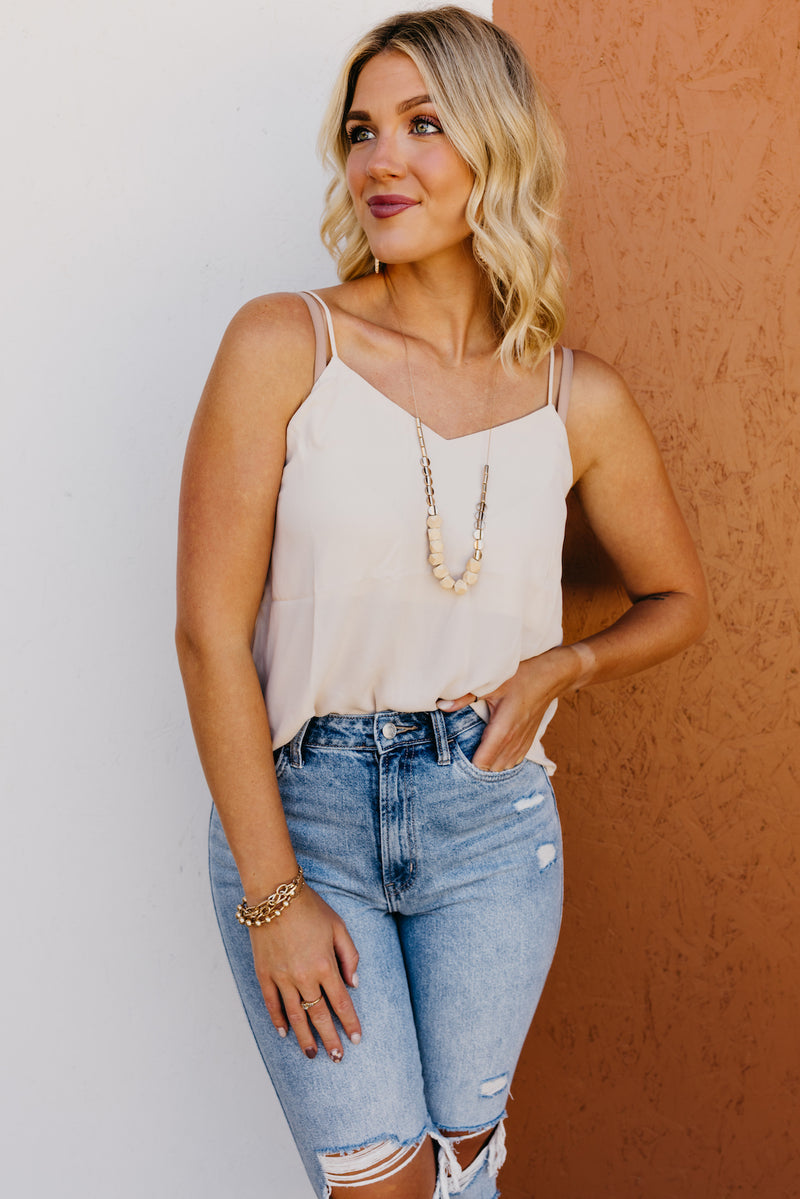 The Ellie Cross Strap Camisole