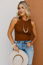 The Adelina Racerback Knit Tank Top