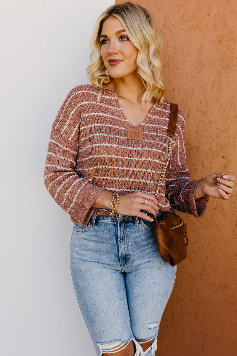 The Johanna Drop Shoulder Raglan Sweater