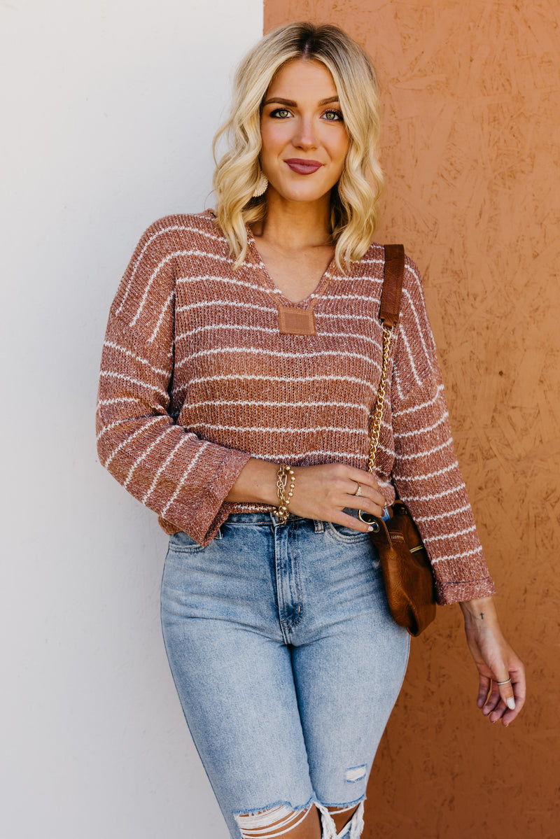 The Johanna Drop Shoulder Raglan Sweater