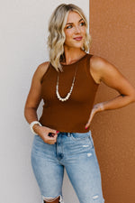 The Adelina Racerback Knit Tank Top