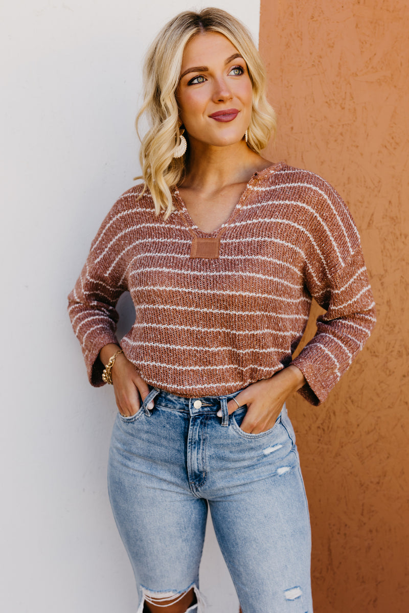 The Johanna Drop Shoulder Raglan Sweater
