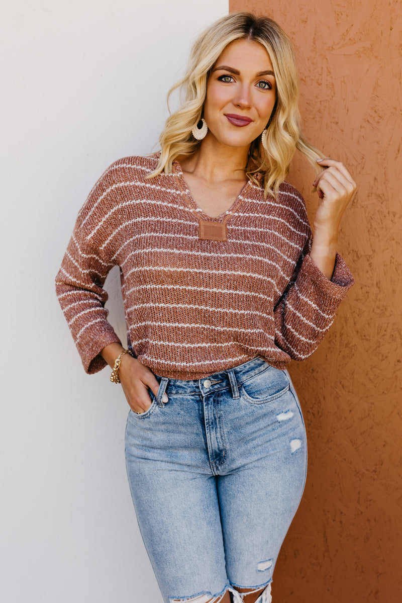 The Johanna Drop Shoulder Raglan Sweater