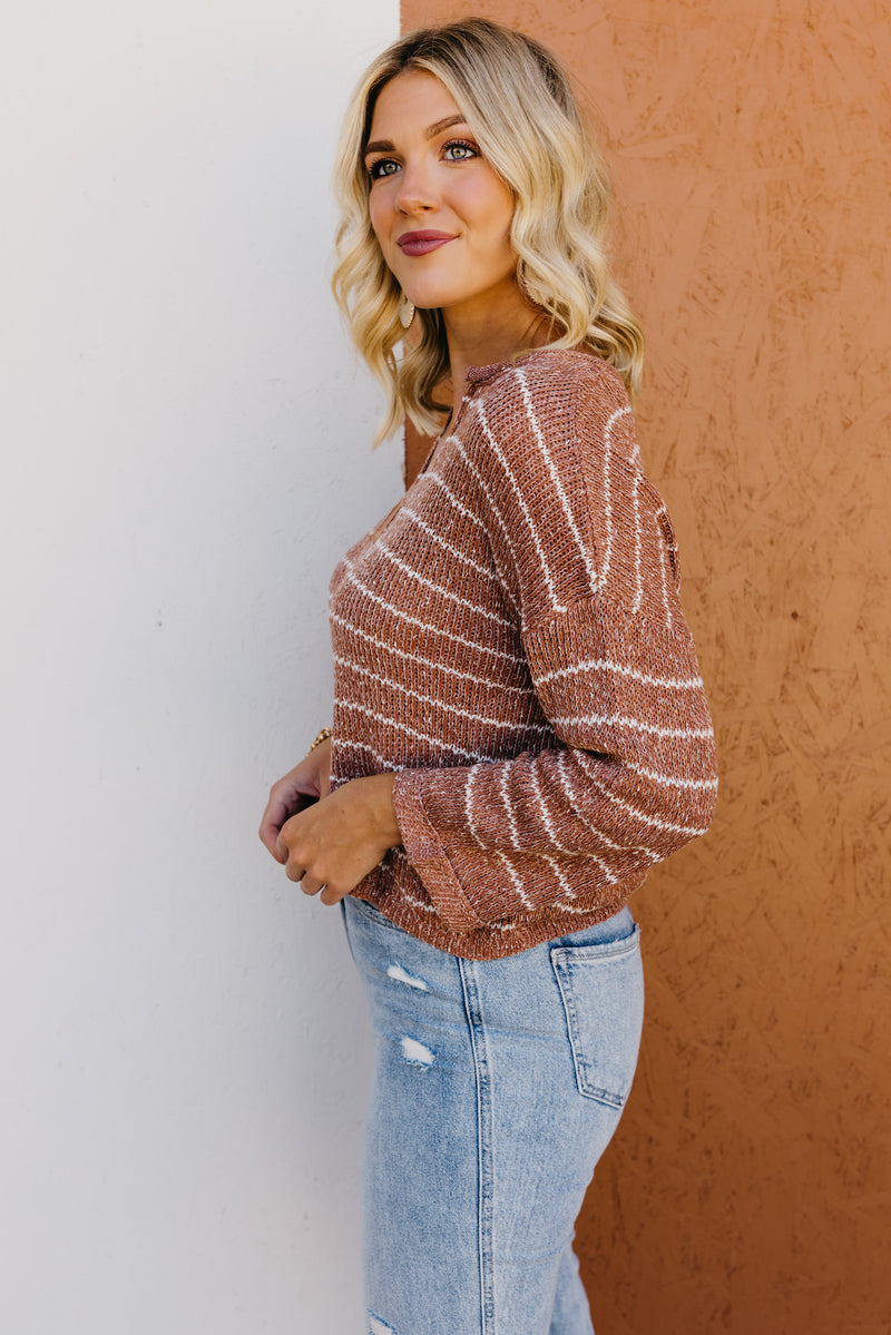 The Johanna Drop Shoulder Raglan Sweater