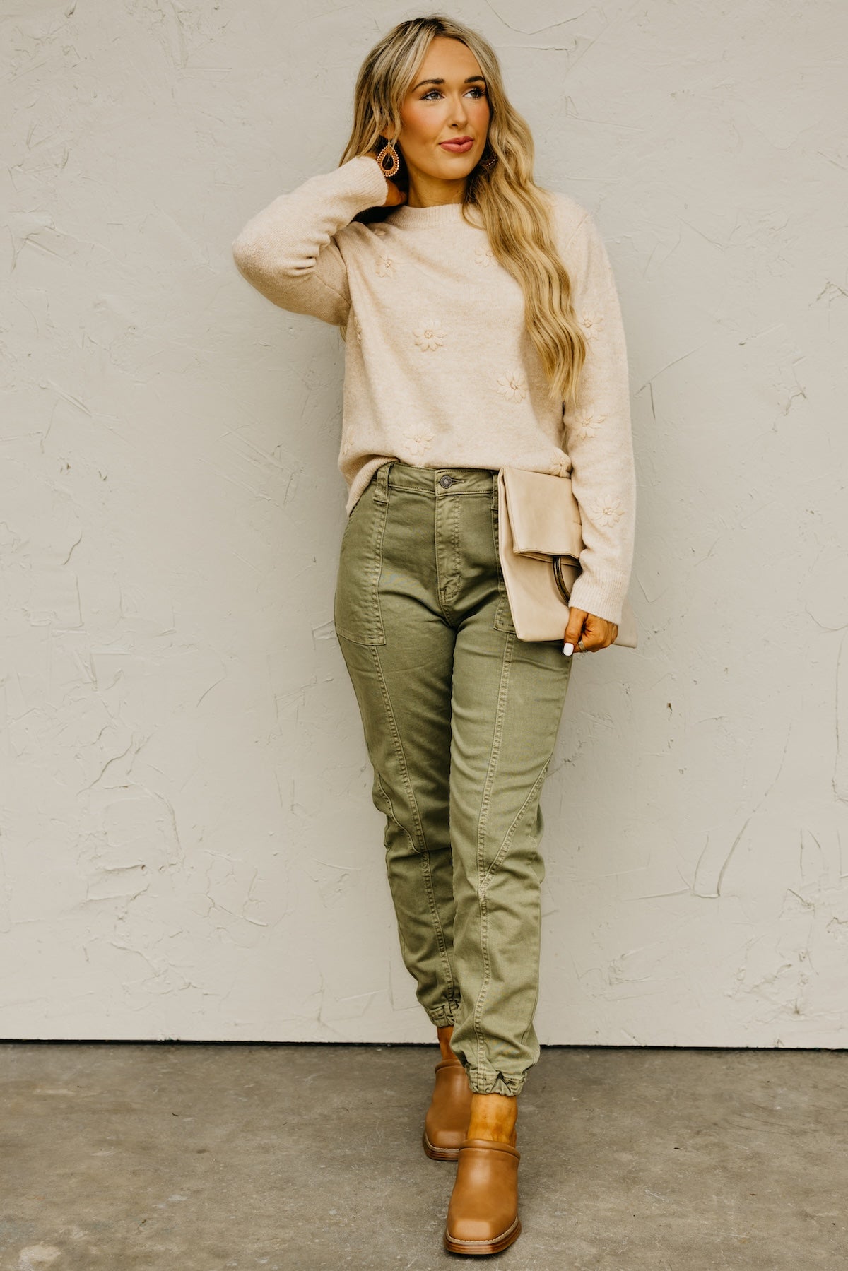 The Sutton Floral Embroidered Sweater