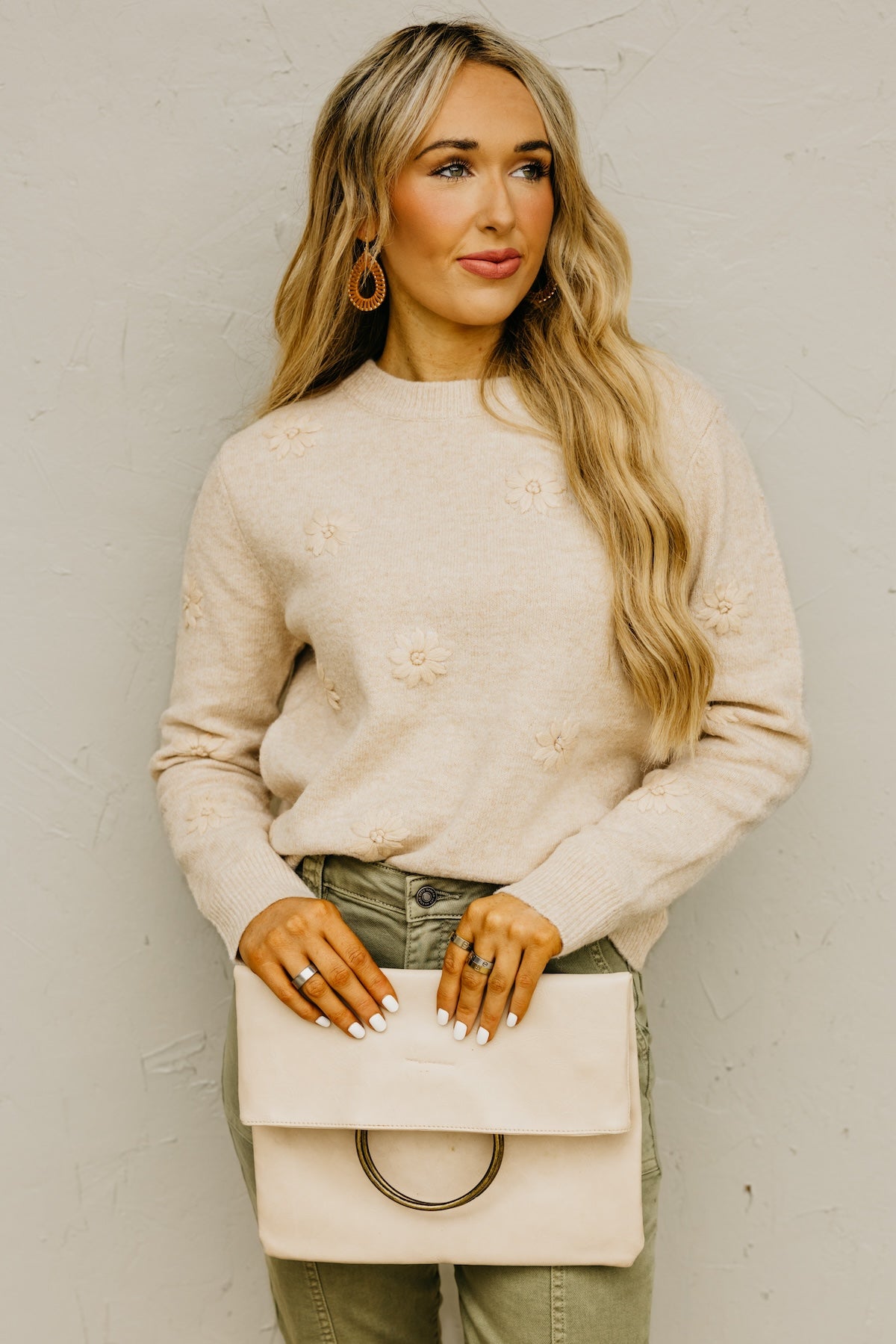 The Sutton Floral Embroidered Sweater