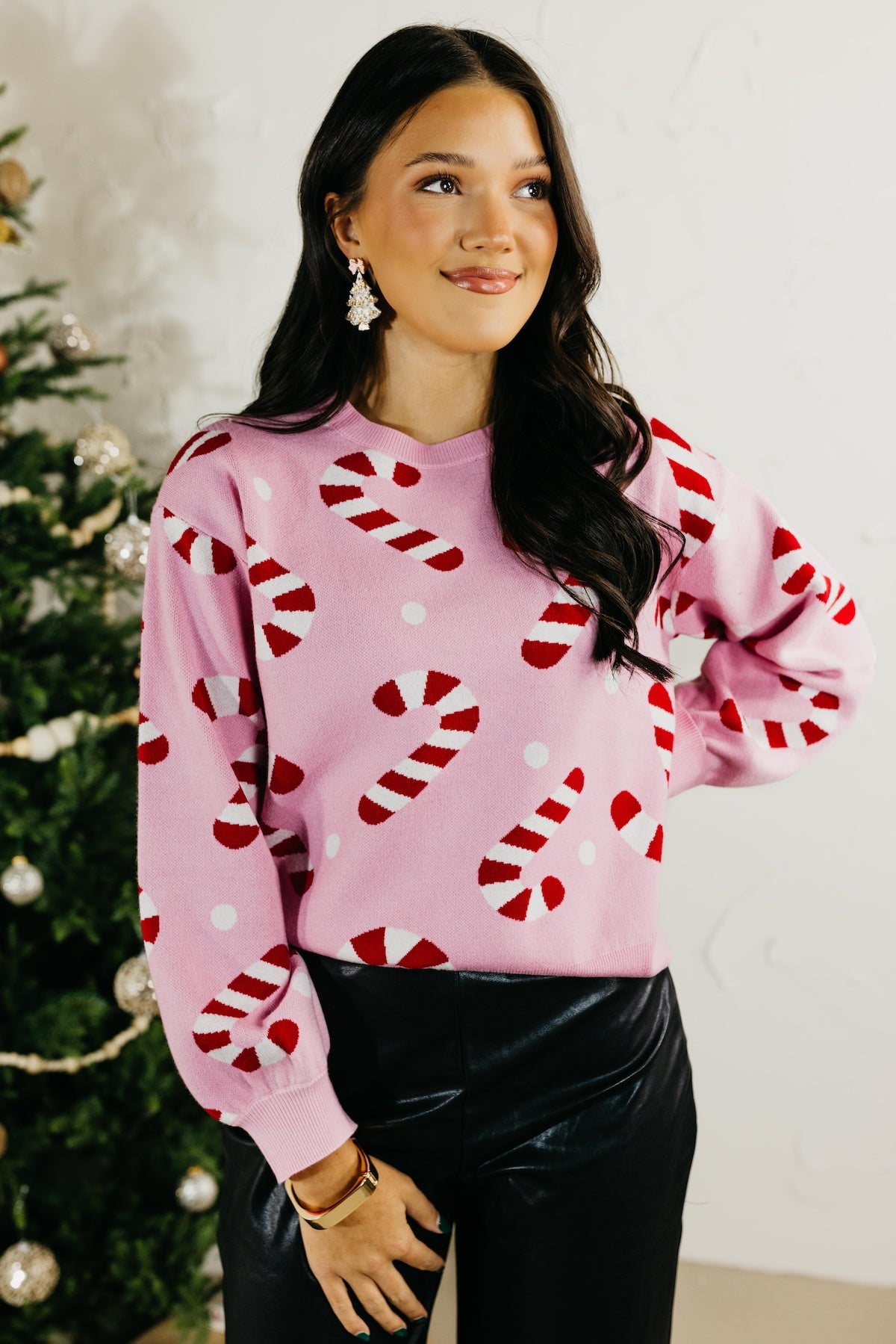 The Candy Cane Sweater