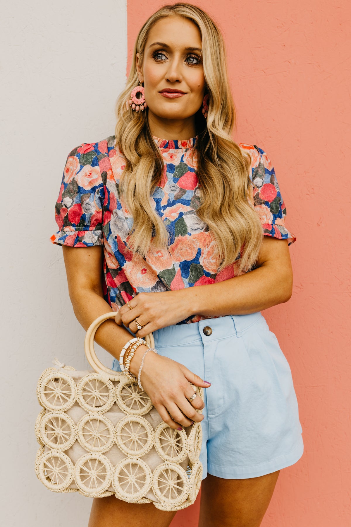 The Abby Watercolor Floral Blouse