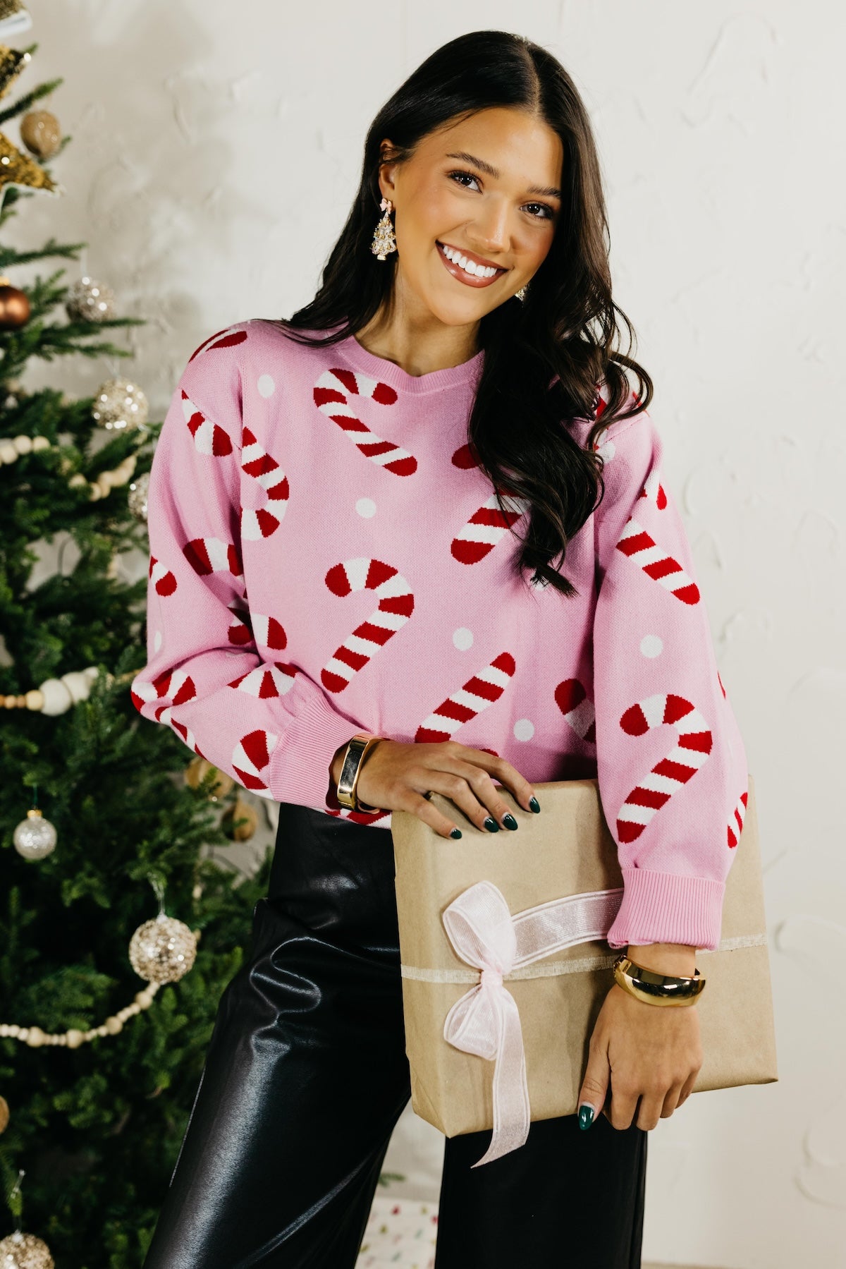 The Candy Cane Sweater