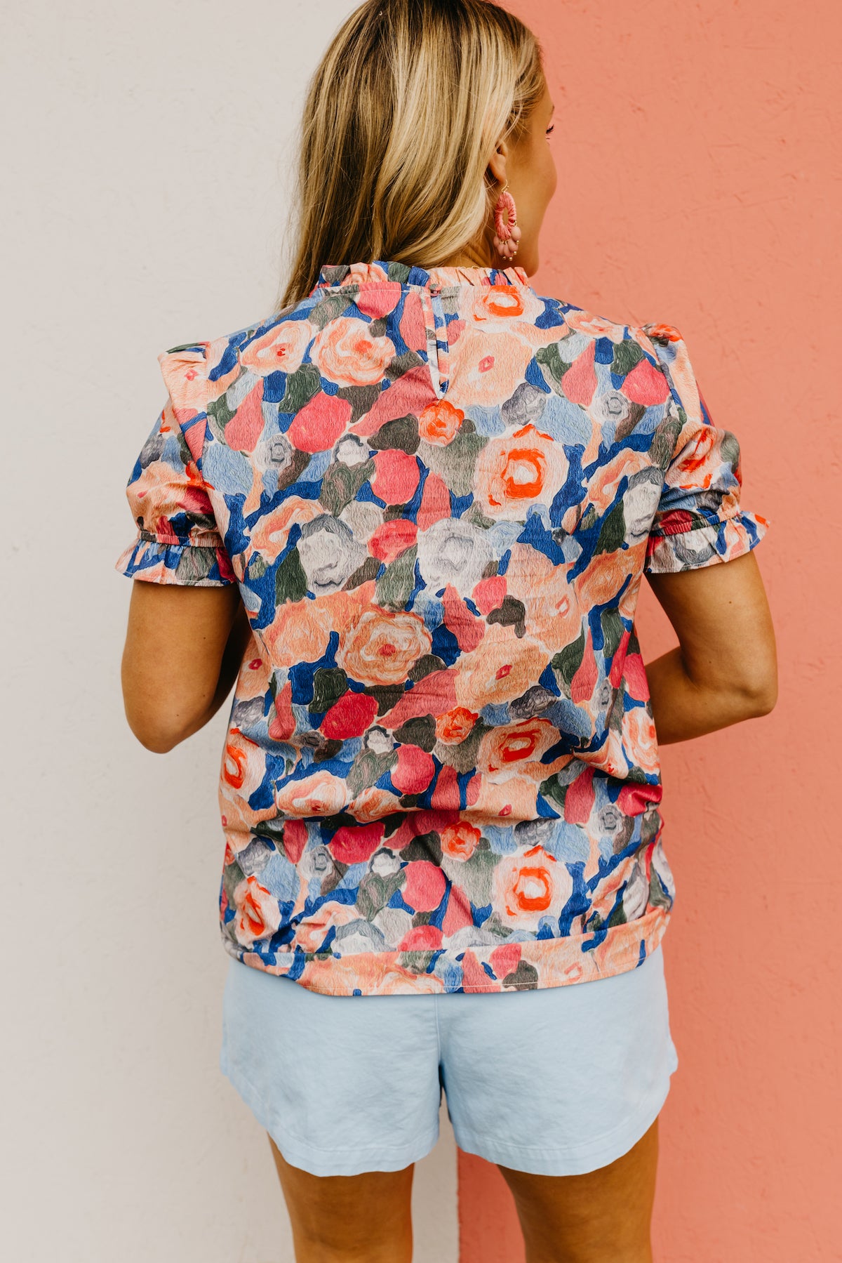 The Abby Watercolor Floral Blouse