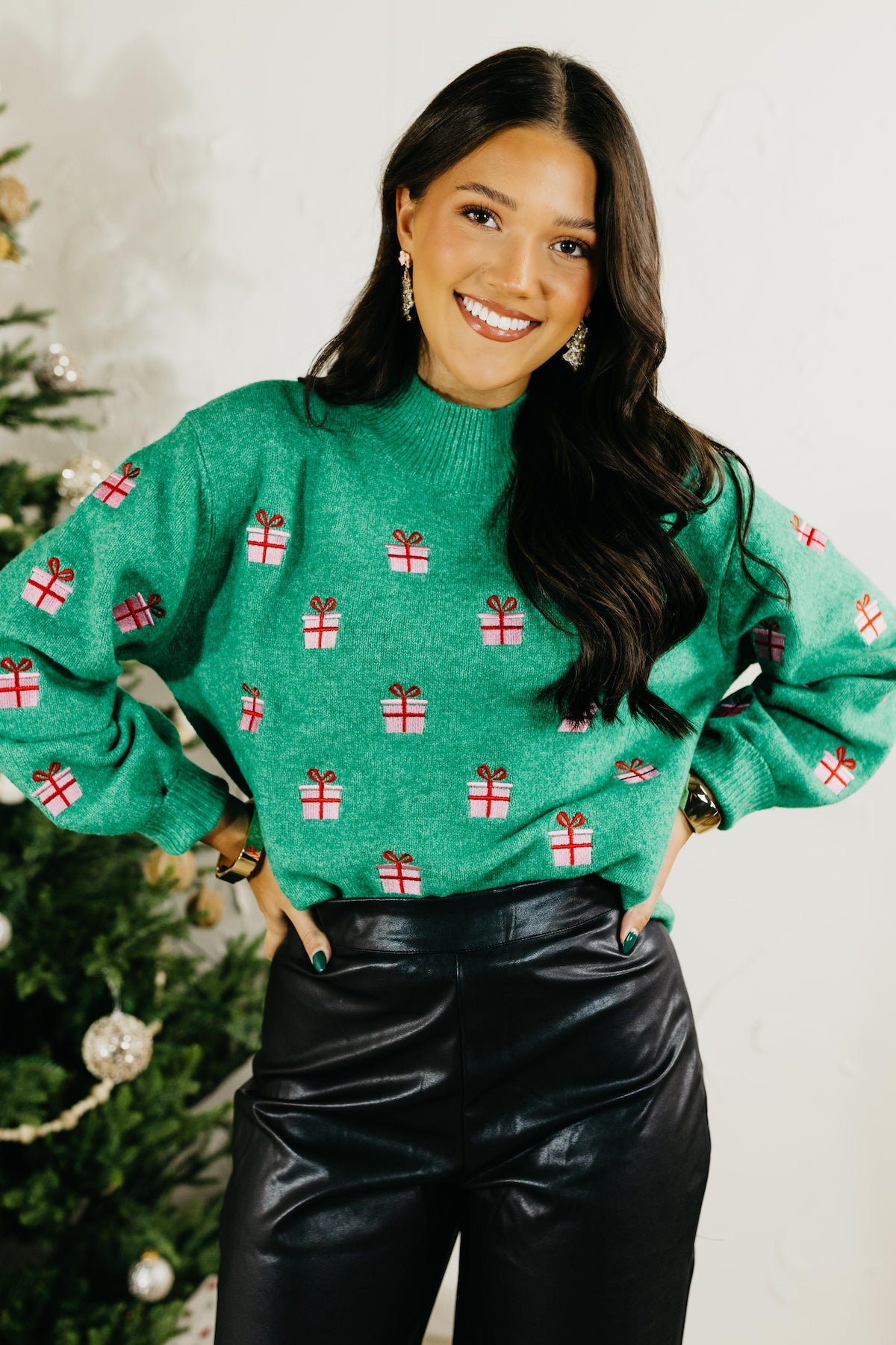 The Clausey Present Sweater