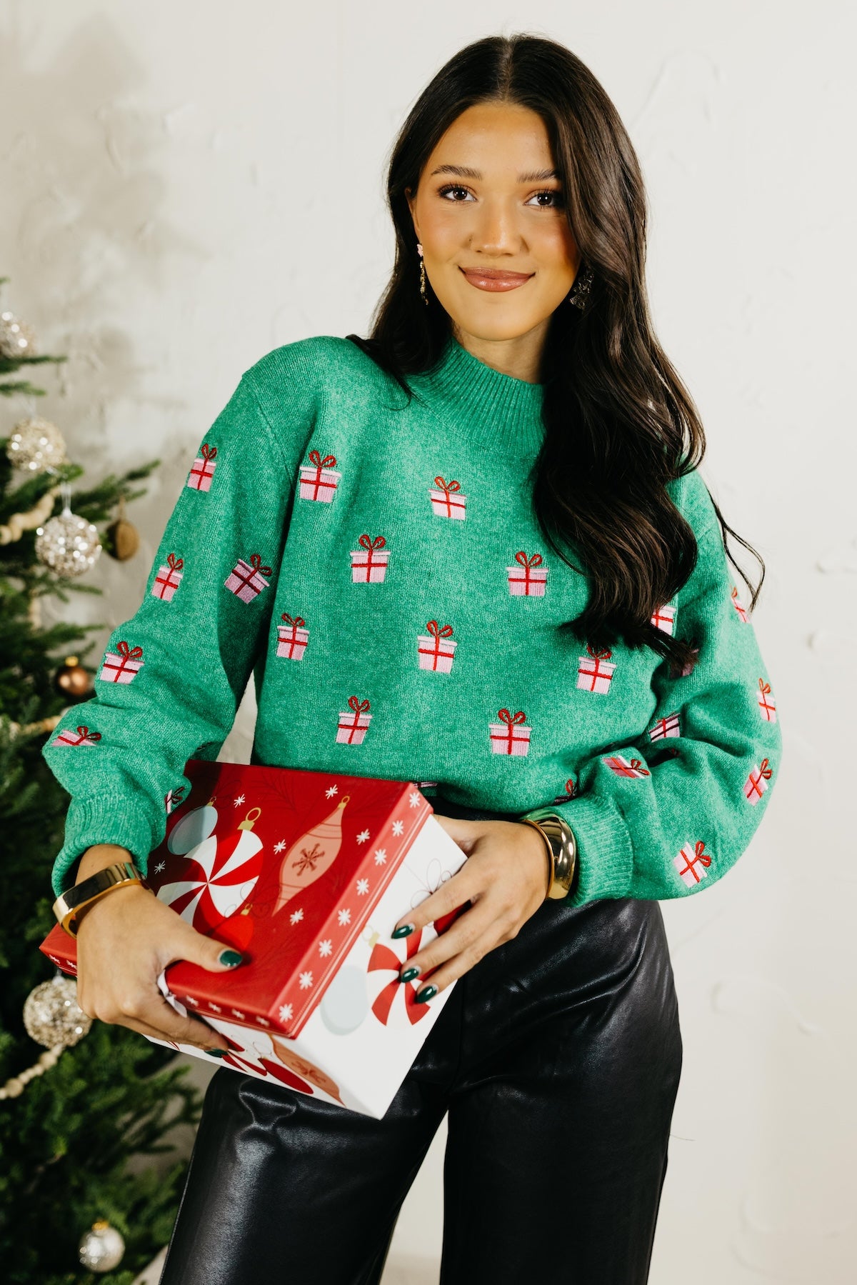 The Clausey Present Sweater