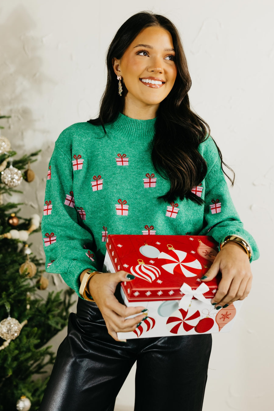 The Clausey Present Sweater