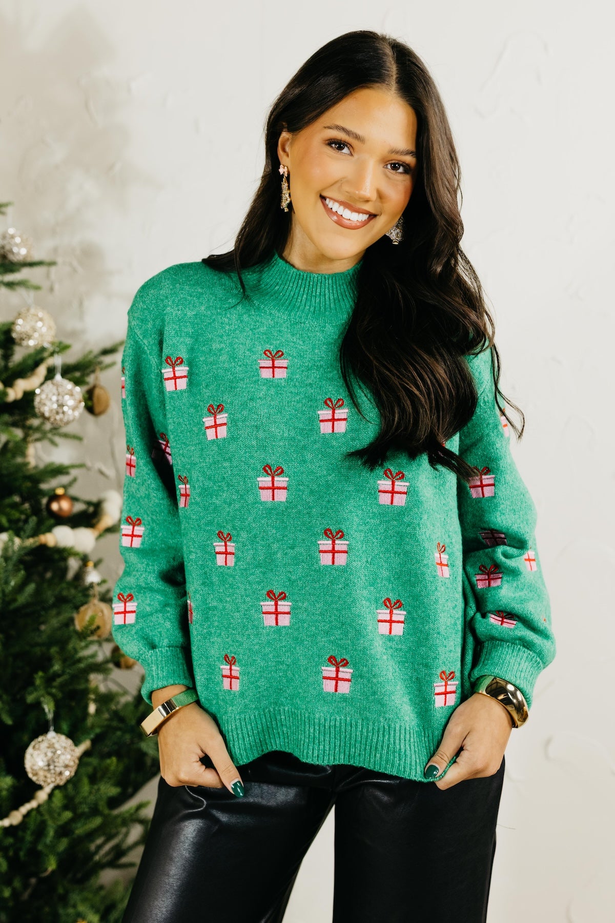 The Clausey Present Sweater