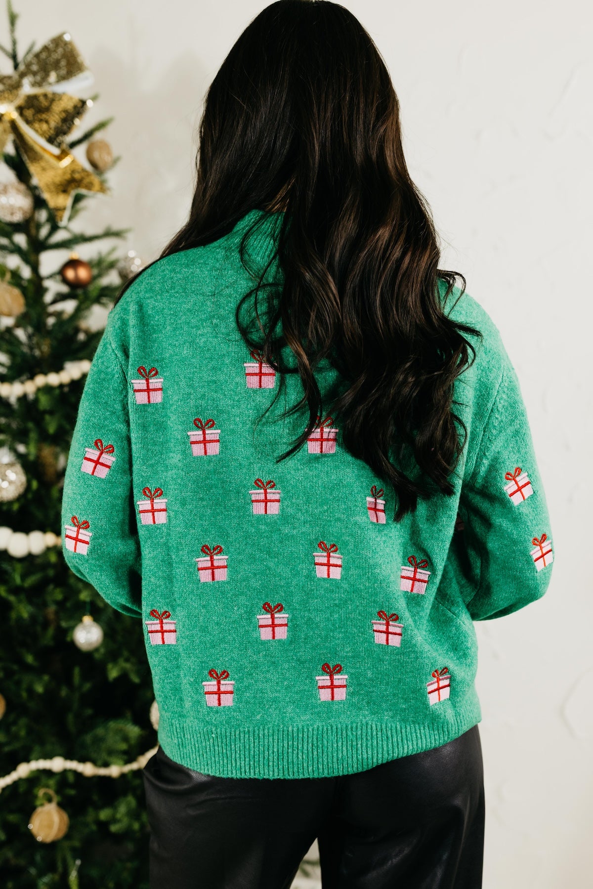 The Clausey Present Sweater