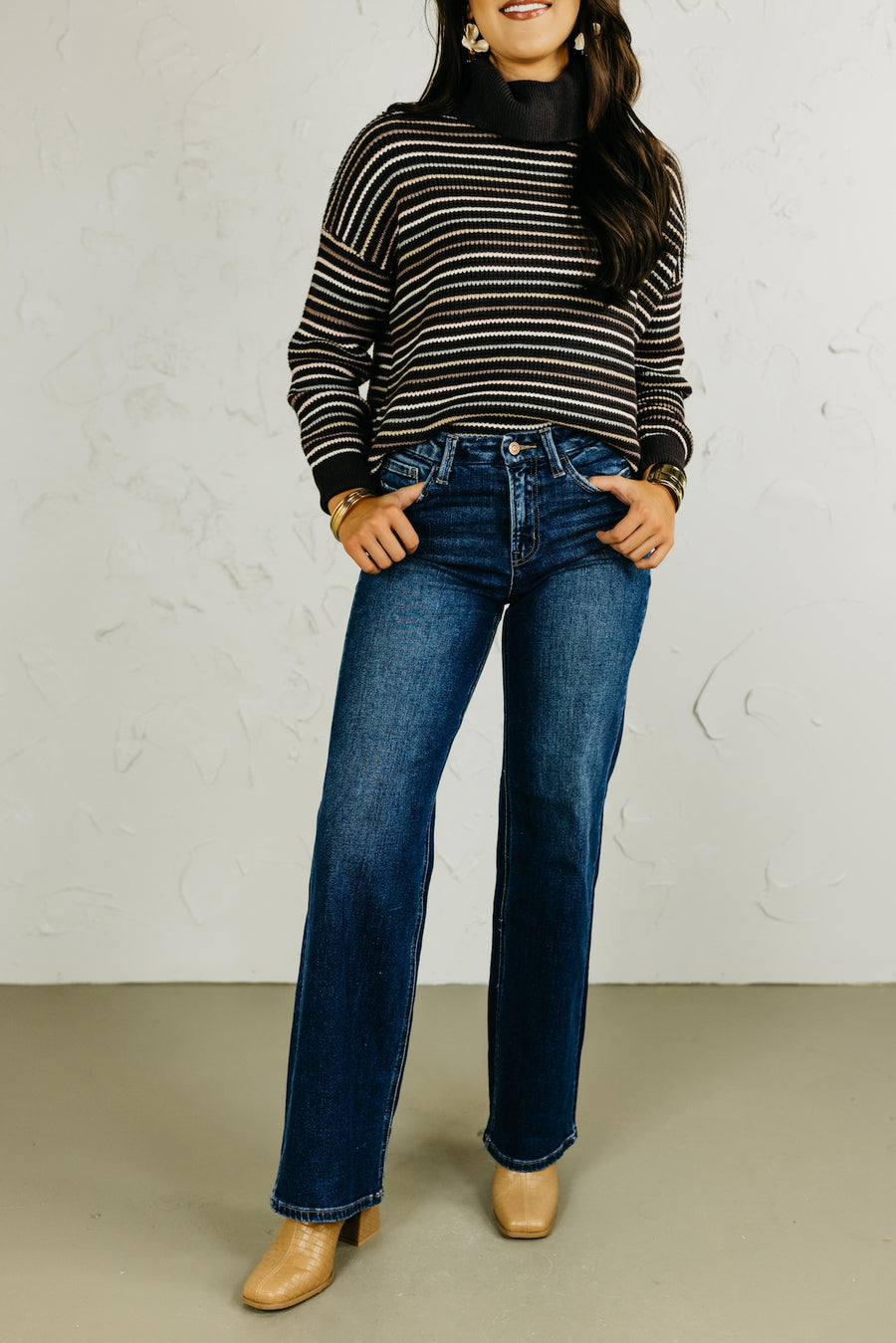 Flying Monkey | High Rise Loose Fit Denim