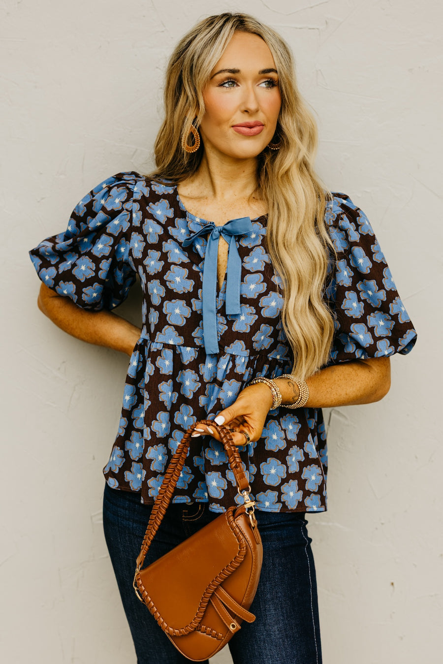 The Hamza Floral Babydoll Top