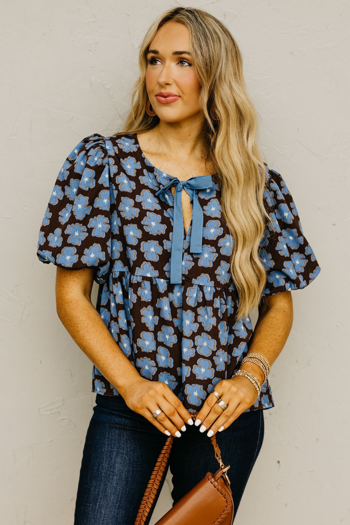 The Hamza Floral Babydoll Top