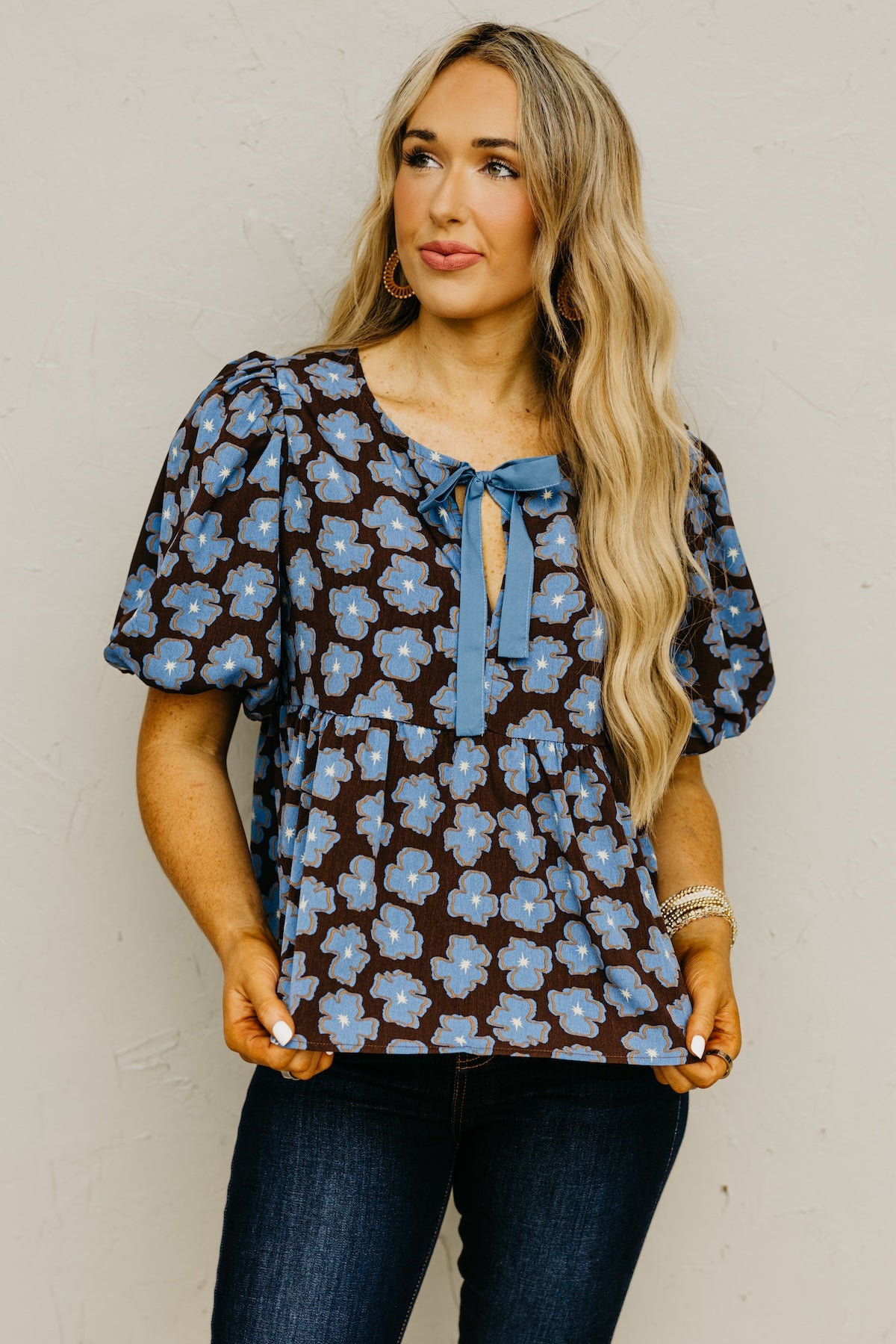 The Hamza Floral Babydoll Top