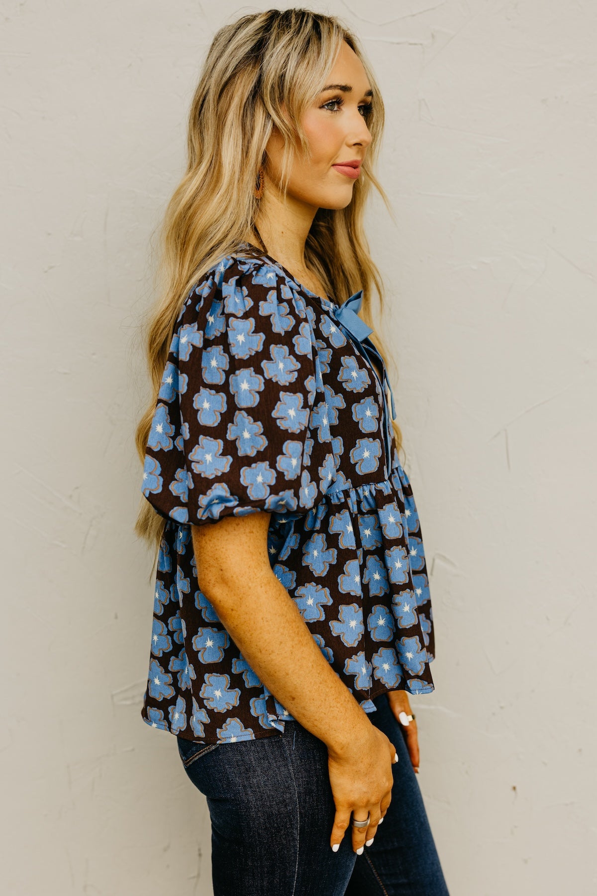 The Hamza Floral Babydoll Top
