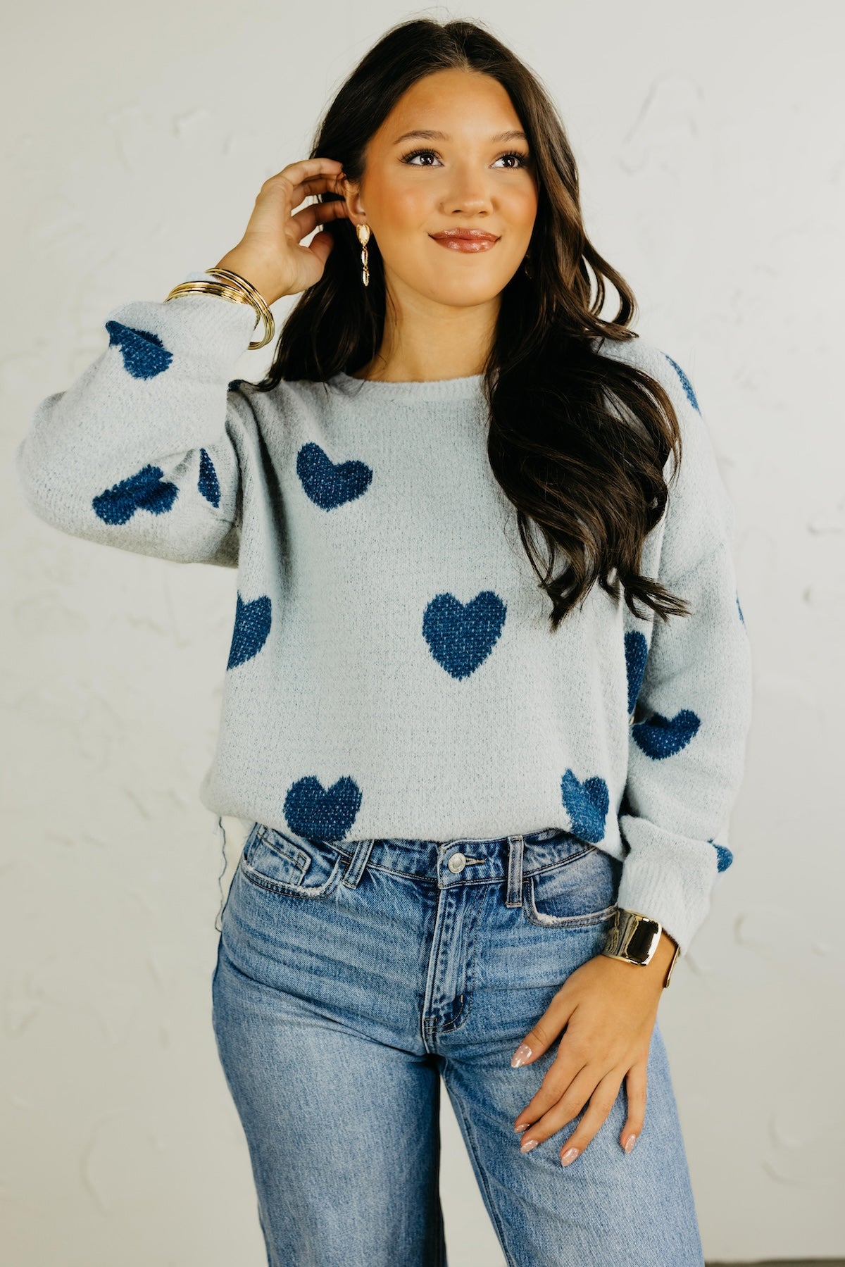 The Violet Heart Sweater