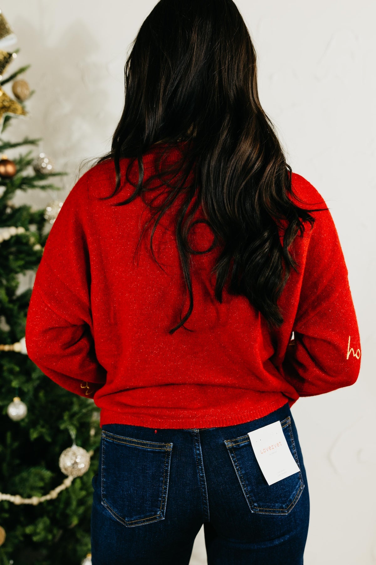 The Rylan Festive Embroidered Cardigan